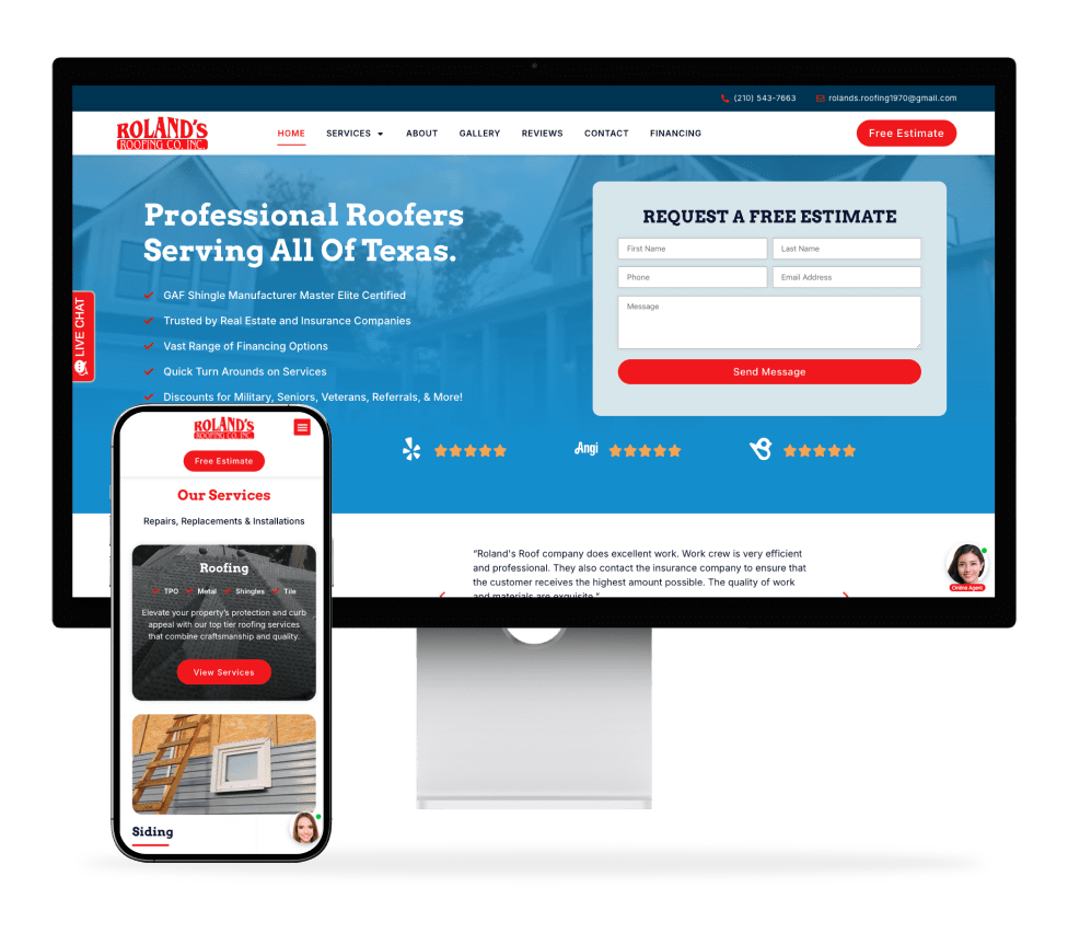 Home Improvement Roland’s Roofing