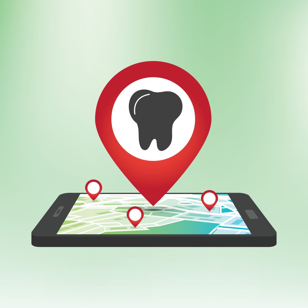 dentist map ranking seo checklist